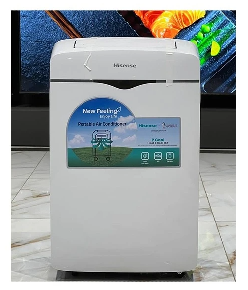 کولر گازی پرتابل 12000 هایسنس مدل QAP-12HW