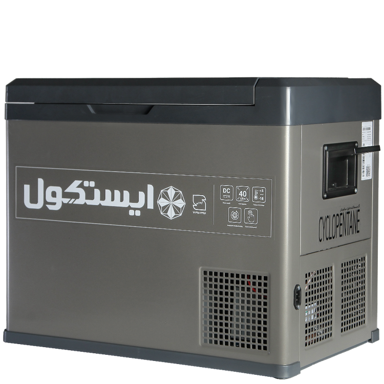 یخچال فریزر خودرو ۵+ تا ۱۸- درجه ایستکول TM-۴۰۴۰-DC