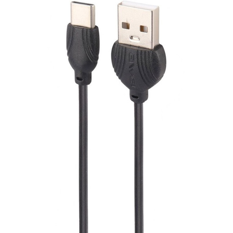 کابل شارژ TYPE C فست شارژ 2.5 آمپر AWEI مدل CL-62 طول 1 متر